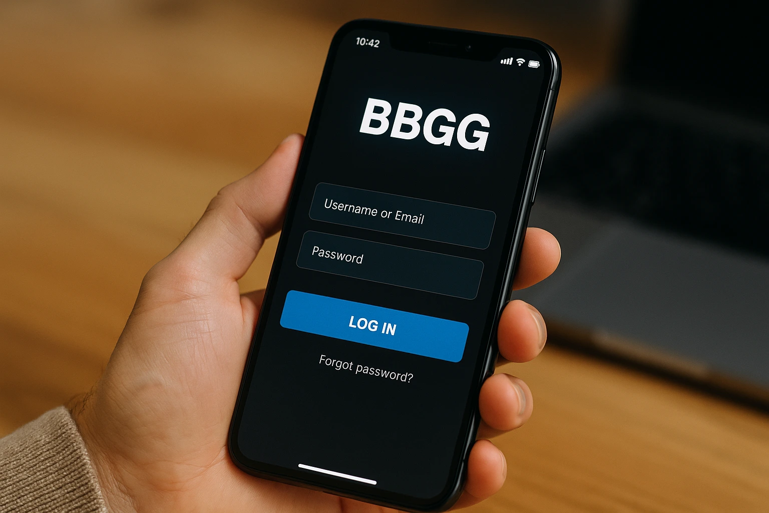 Criar uma nova Conta no plataforma BBGG